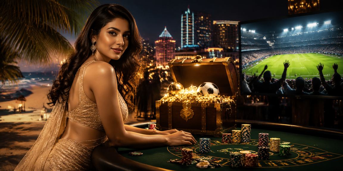 Live casino table interface example